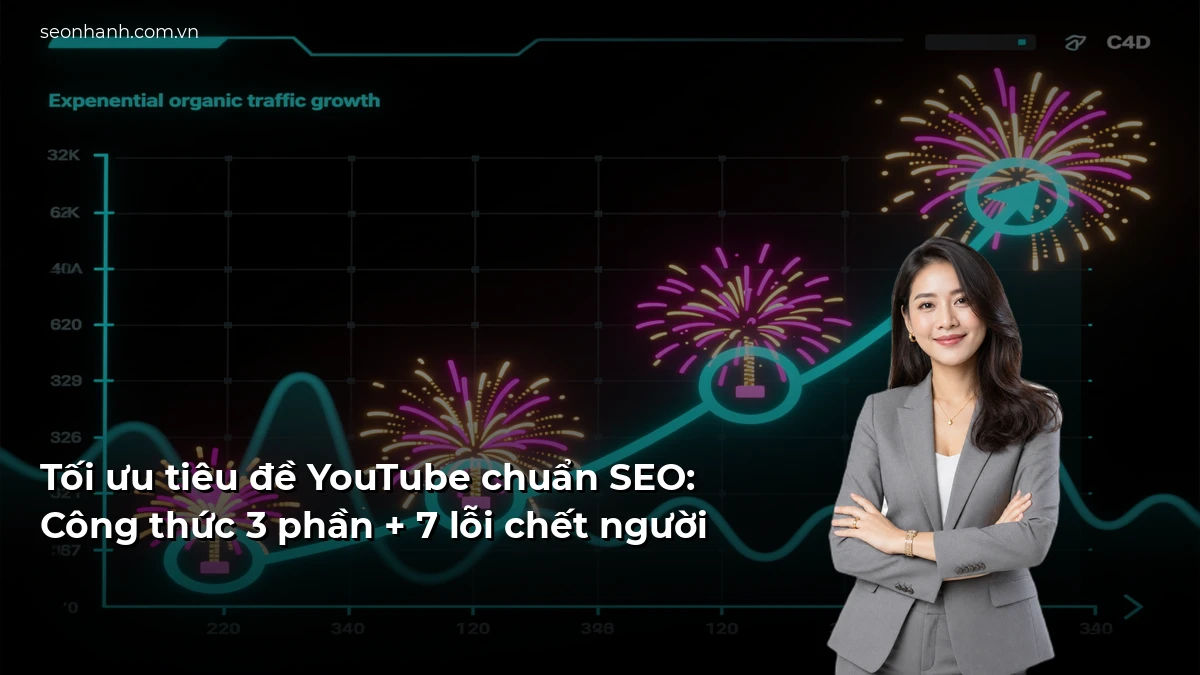 Tối ưu tiêu đề YouTube chuẩn SEO: Công thức 3 phần + 7 lỗi chết người