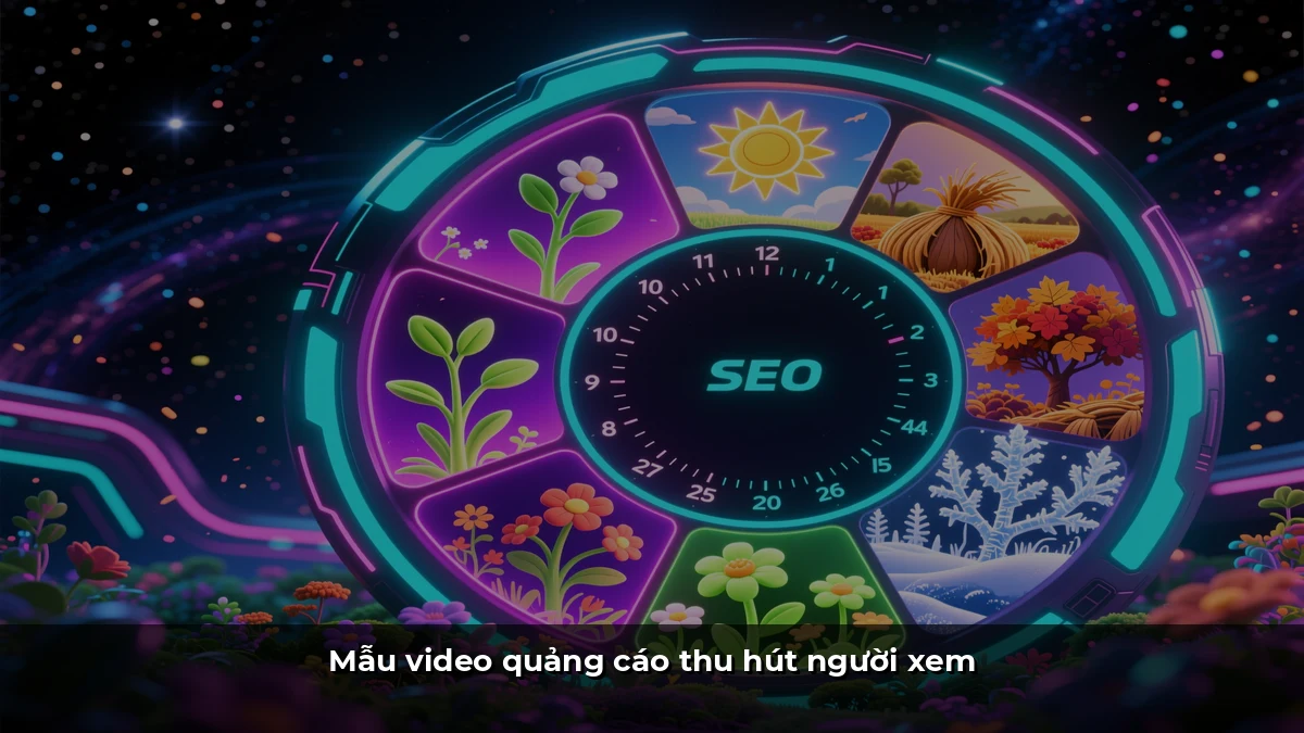 Mẫu video quảng cáo thu hút người xem