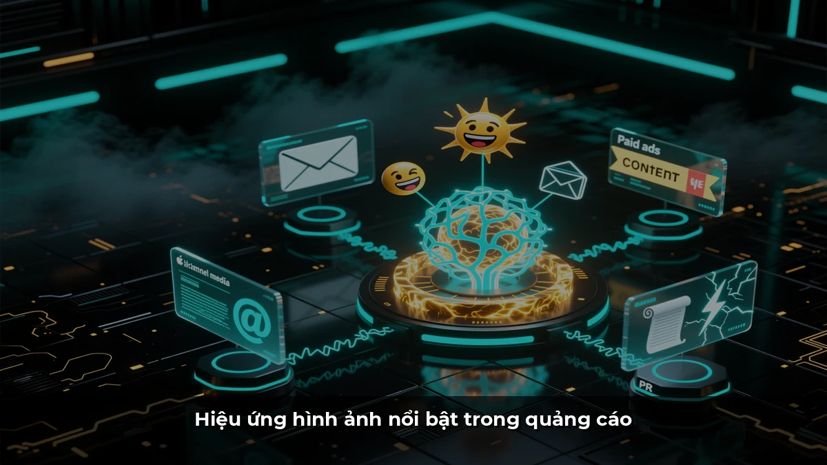 Hiệu ứng hình ảnh nổi bật trong quảng cáo