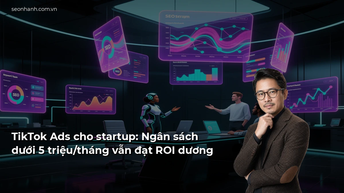 TikTok Ads cho startup: Ngân sách dưới 5 triệu/tháng vẫn đạt ROI dương