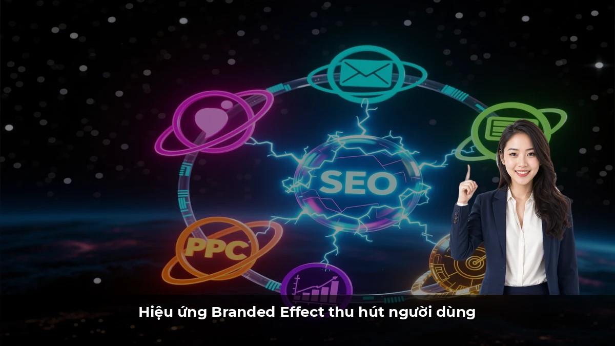 Hiệu ứng Branded Effect thu hút người dùng