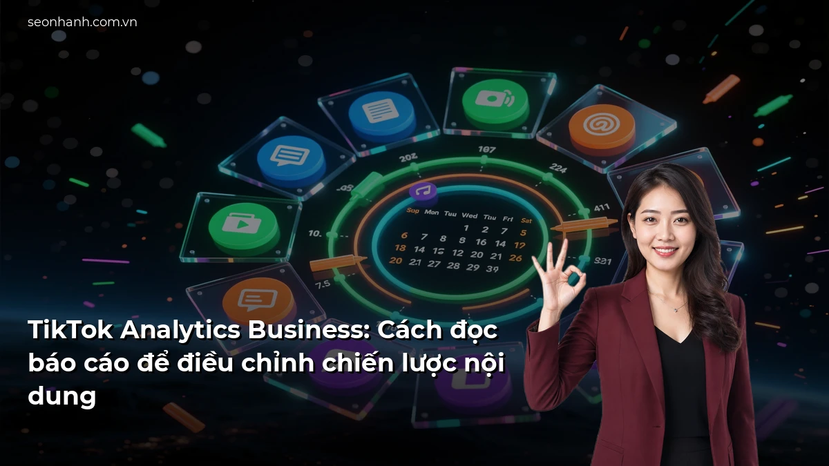 TikTok Analytics Business: Cách đọc báo cáo để điều chỉnh chiến lược nội dung