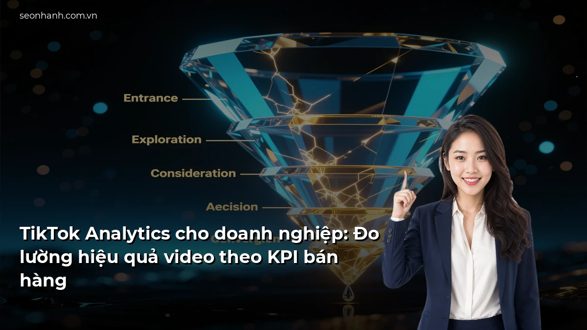 TikTok Analytics cho doanh nghiệp: Đo lường hiệu quả video theo KPI bán hàng