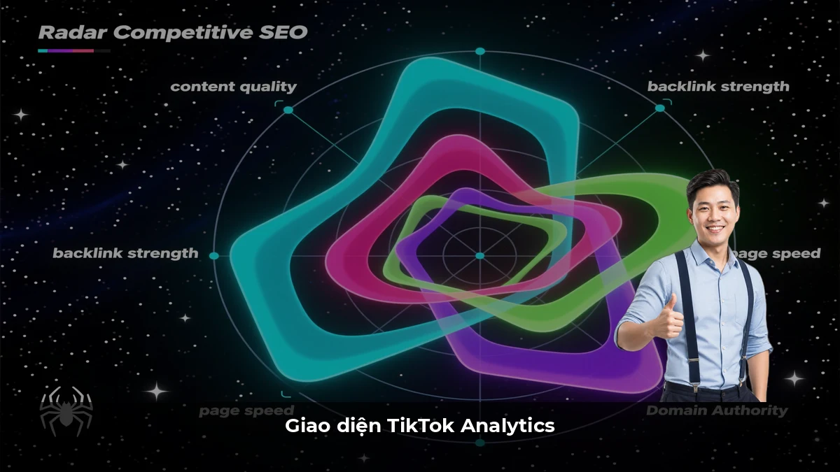 Giao diện TikTok Analytics