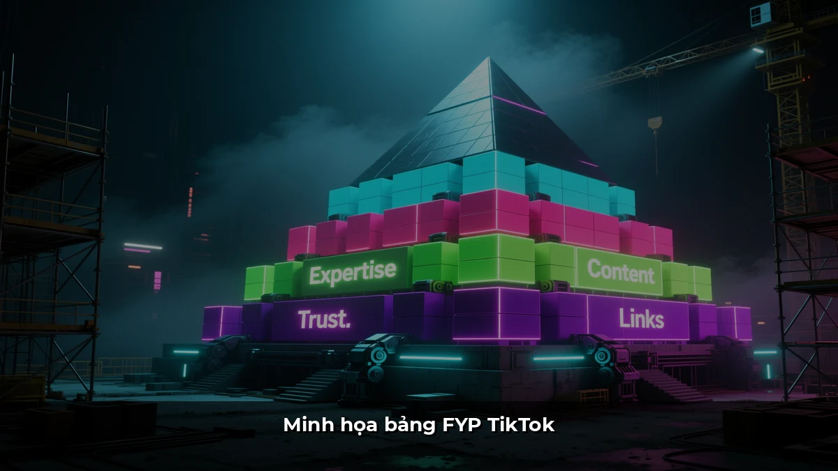 Minh họa bảng FYP TikTok