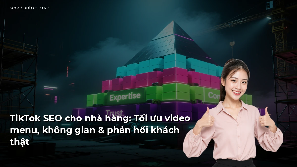 TikTok SEO cho nhà hàng: Tối ưu video menu, không gian & phản hồi khách thật