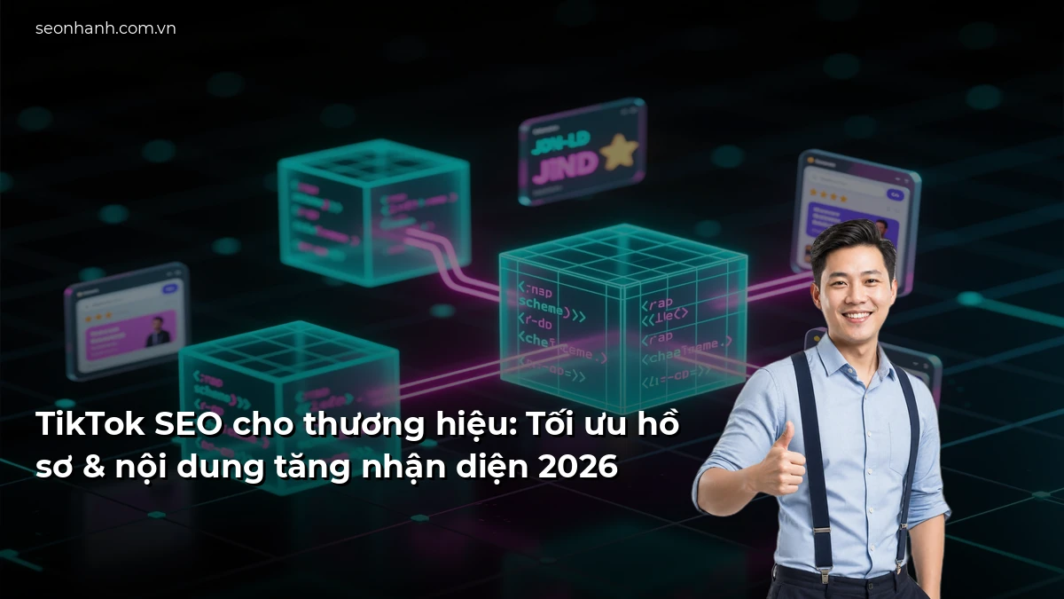 TikTok SEO cho thương hiệu: Tối ưu hồ sơ & nội dung tăng nhận diện 2026