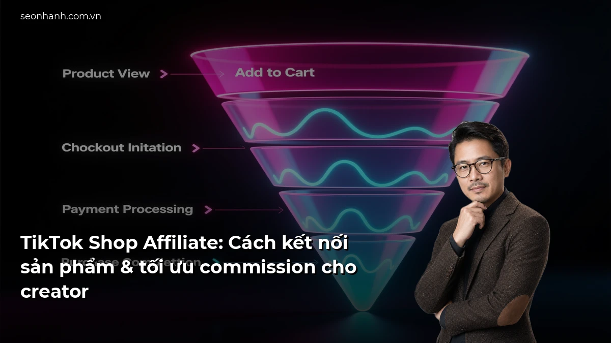 TikTok Shop Affiliate: Cách kết nối sản phẩm & tối ưu commission cho creator