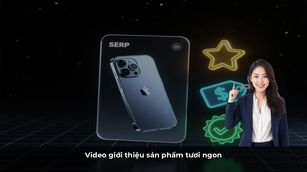 Video giới thiệu sản phẩm tươi ngon