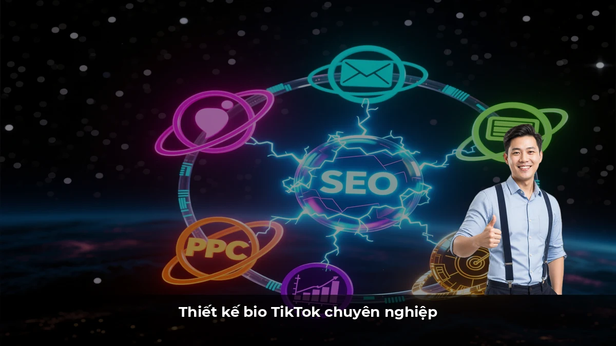 Thiết kế bio TikTok chuyên nghiệp