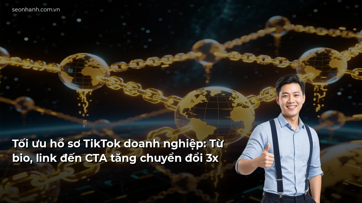 Tối ưu hồ sơ TikTok doanh nghiệp: Từ bio, link đến CTA tăng chuyển đổi 3x