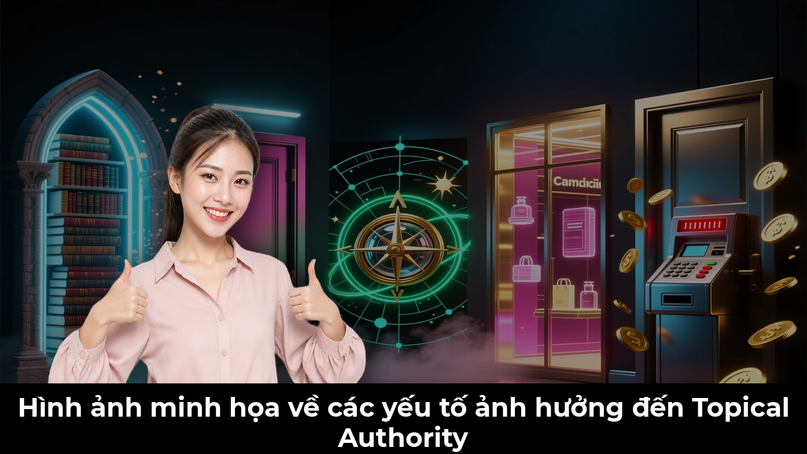 Hình ảnh minh họa về các yếu tố ảnh hưởng đến Topical Authority