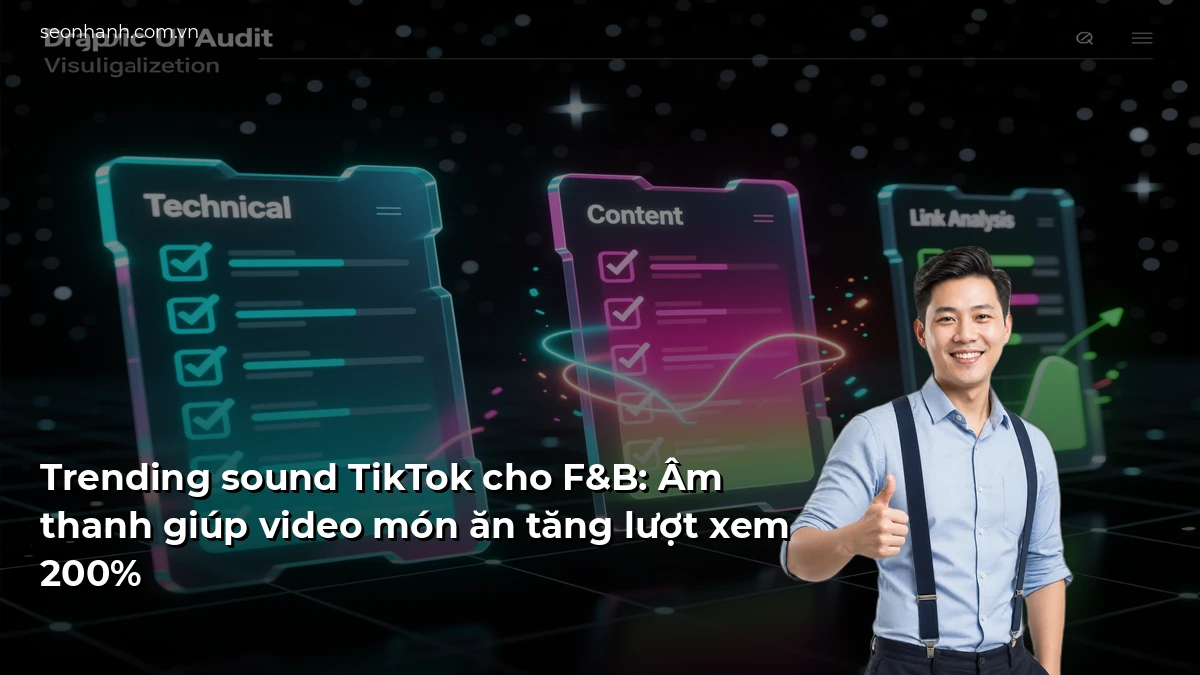Trending sound TikTok cho F&B: Âm thanh giúp video món ăn tăng lượt xem 200%