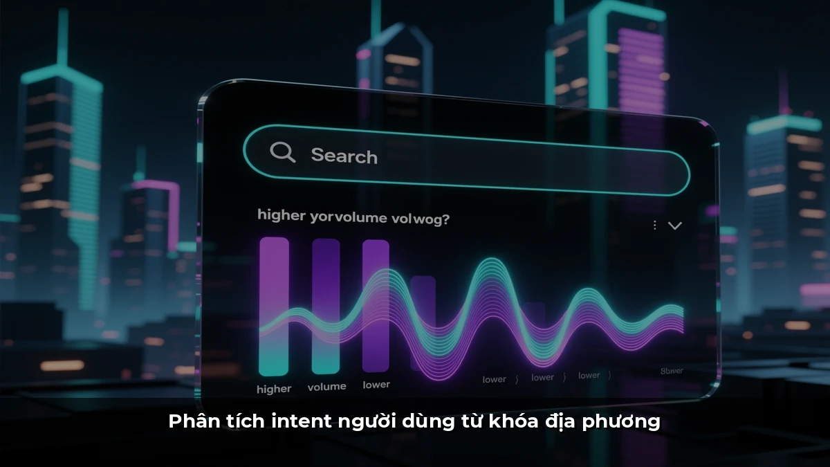 Phân tích intent người dùng từ khóa địa phương