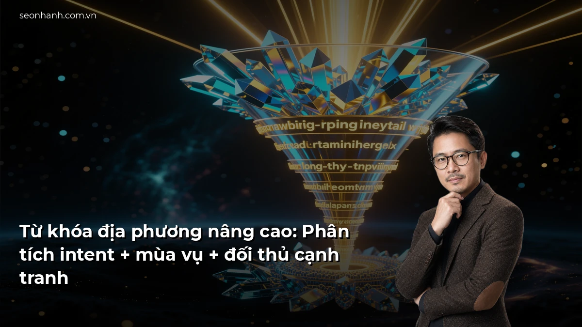 Từ khóa địa phương nâng cao: Phân tích intent + mùa vụ + đối thủ cạnh tranh
