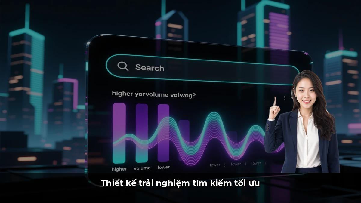 Thiết kế trải nghiệm tìm kiếm tối ưu