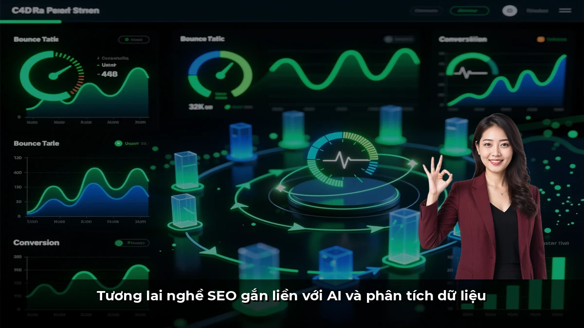 Tương lai nghề SEO gắn liền với AI và phân tích dữ liệu