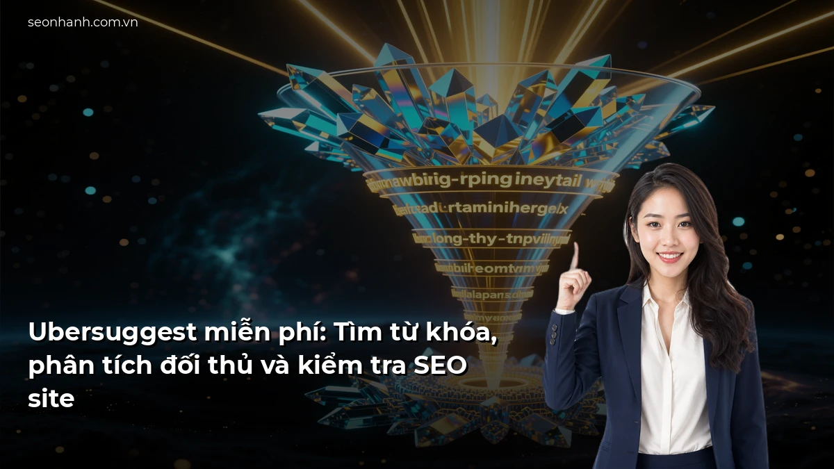 Ubersuggest miễn phí: Tìm từ khóa, phân tích đối thủ và kiểm tra SEO site