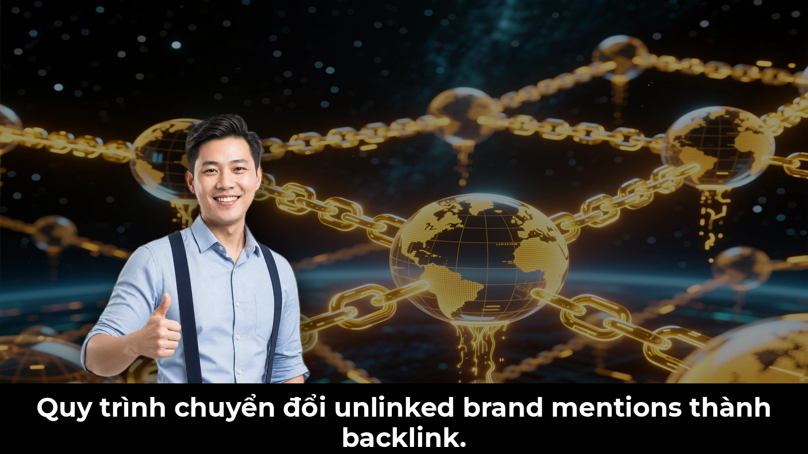 Quy trình chuyển đổi unlinked brand mentions thành backlink.