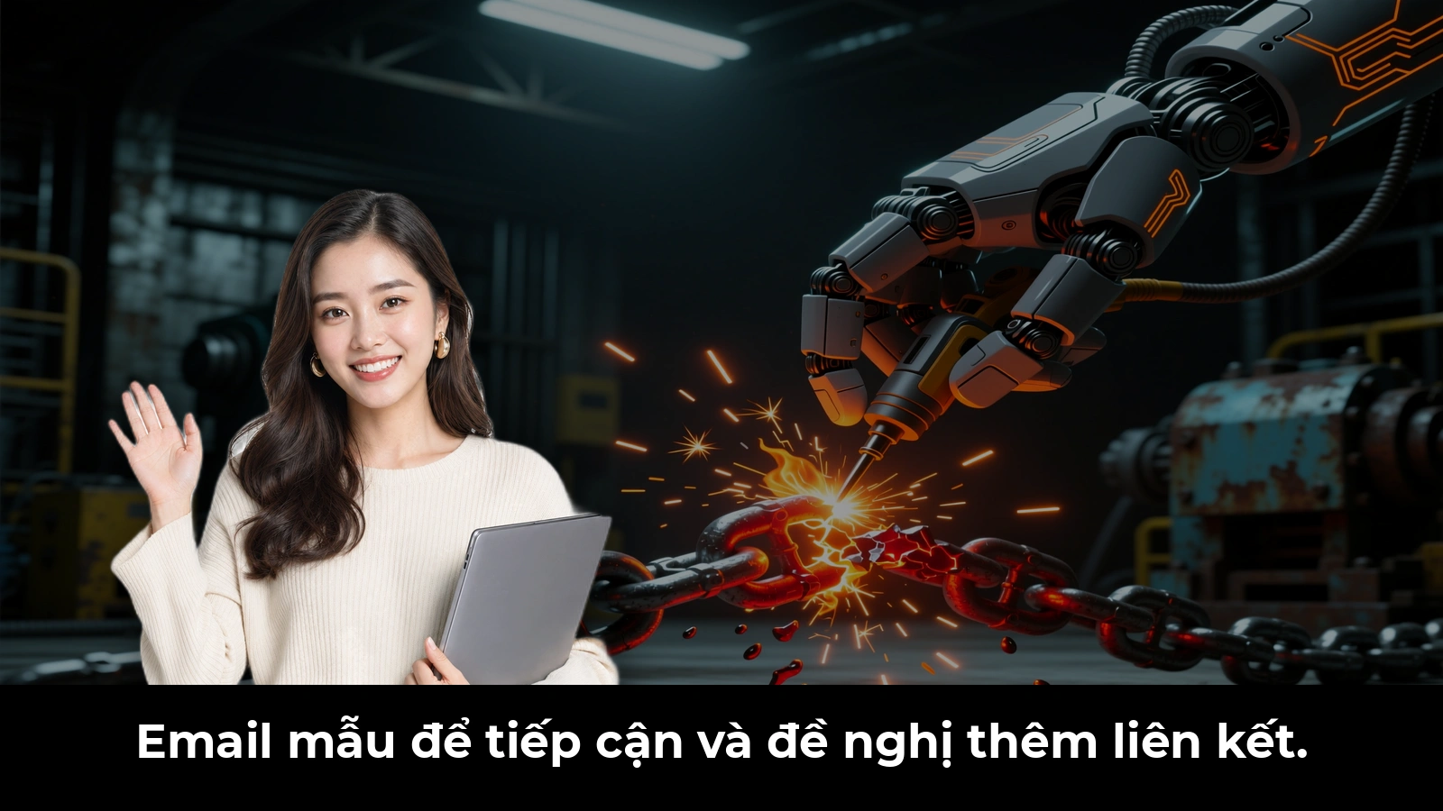 Email mẫu để tiếp cận và đề nghị thêm liên kết.