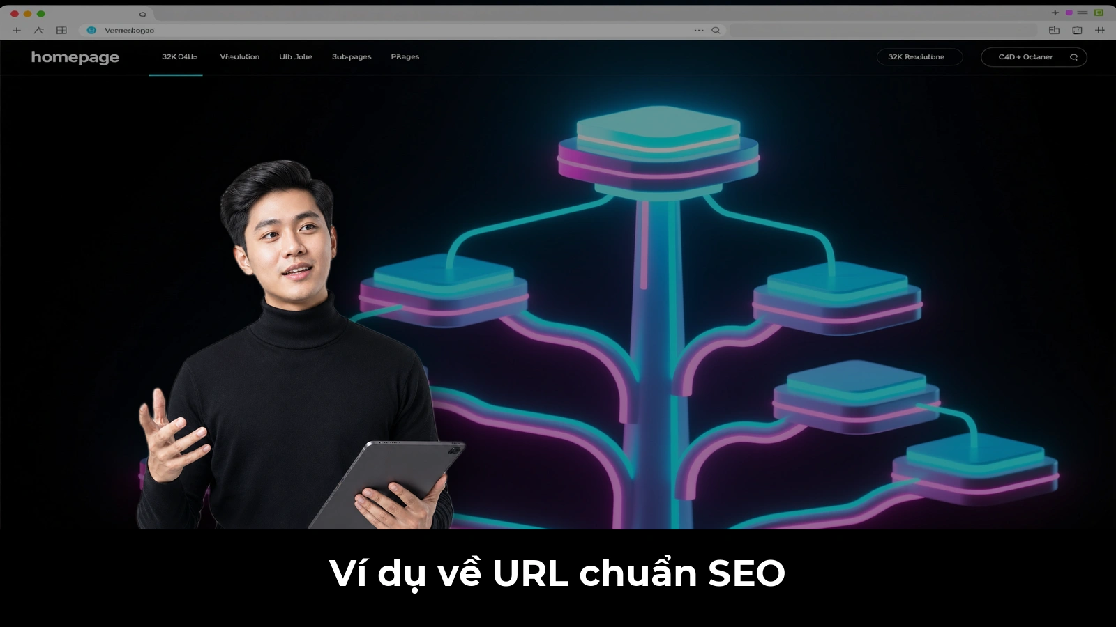 Ví dụ về URL chuẩn SEO