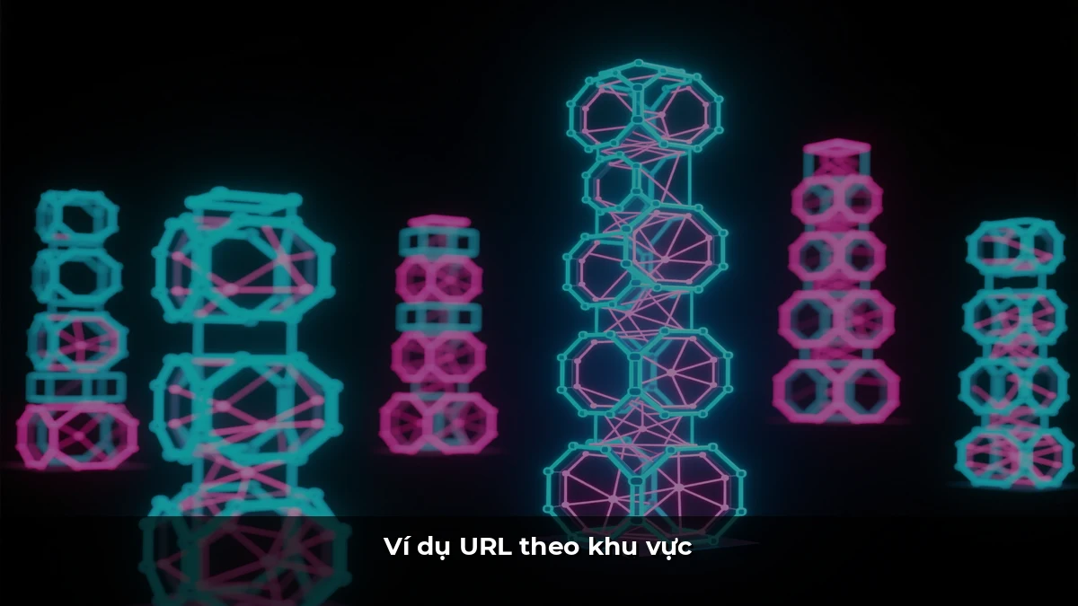 Ví dụ URL theo khu vực