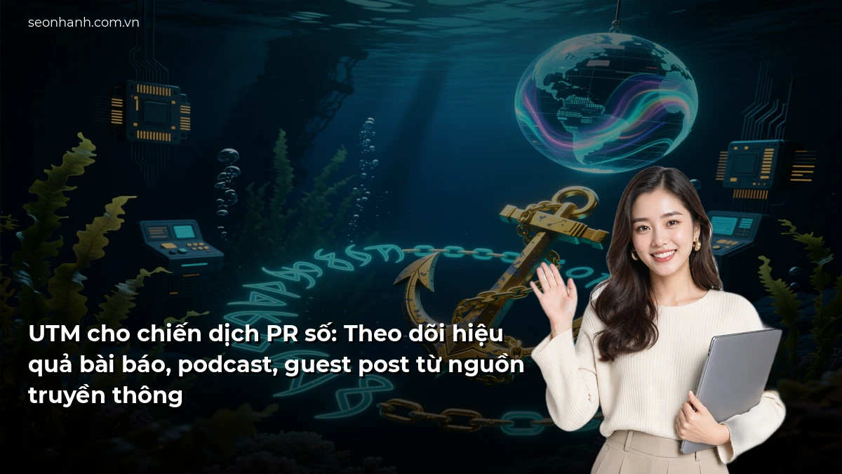 UTM cho chiến dịch PR số: Theo dõi hiệu quả bài báo, podcast, guest post từ nguồn truyền thông