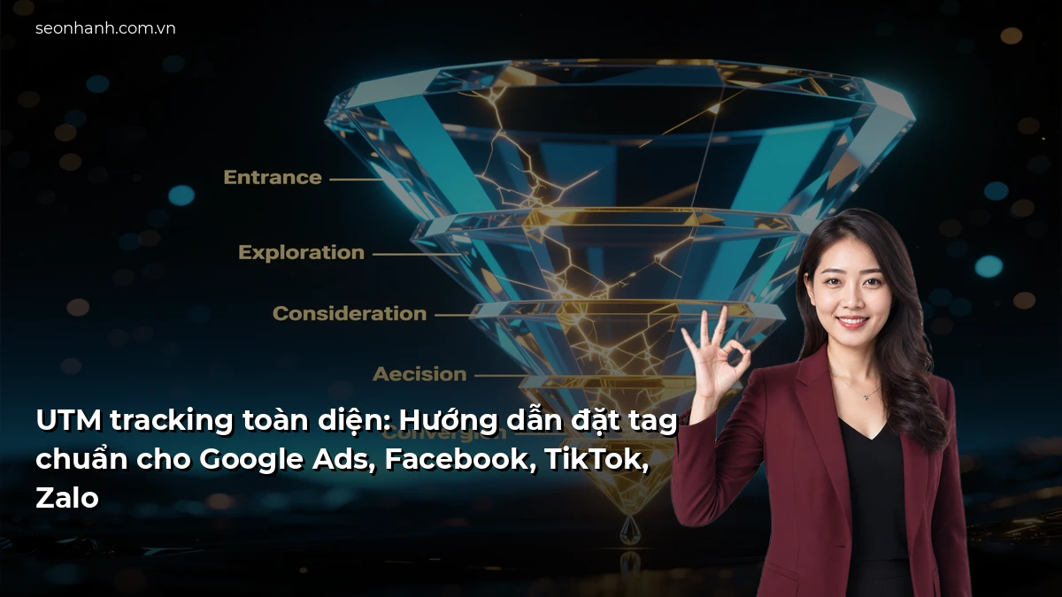UTM tracking toàn diện: Hướng dẫn đặt tag chuẩn cho Google Ads, Facebook, TikTok, Zalo