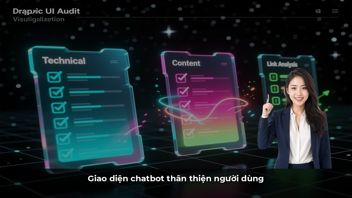 Giao diện chatbot thân thiện người dùng