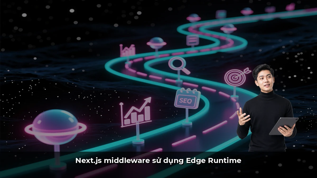 Next.js middleware sử dụng Edge Runtime