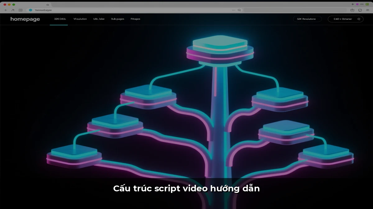 Cấu trúc script video hướng dẫn