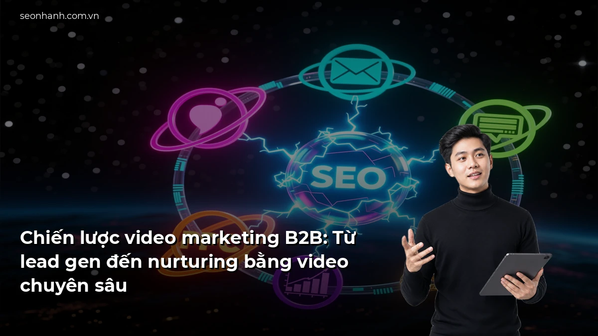 Chiến lược video marketing B2B: Từ lead gen đến nurturing bằng video chuyên sâu