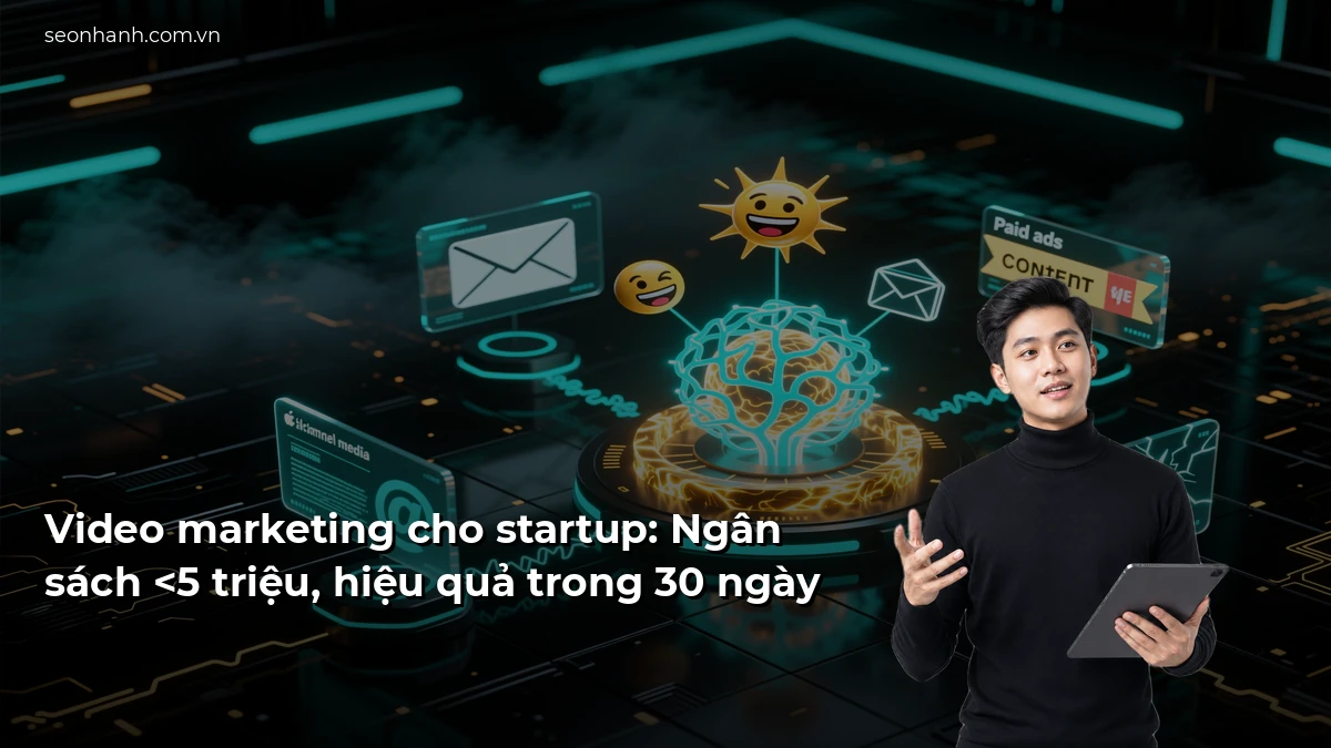 Video marketing cho startup: Ngân sách <5 triệu, hiệu quả trong 30 ngày