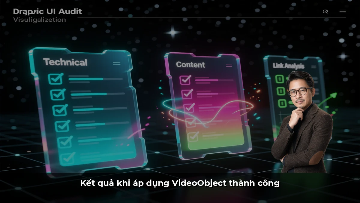 Kết quả khi áp dụng VideoObject thành công