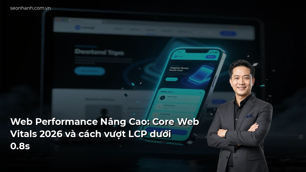 Web Performance Nâng Cao: Core Web Vitals 2026 và cách vượt LCP dưới 0.8s