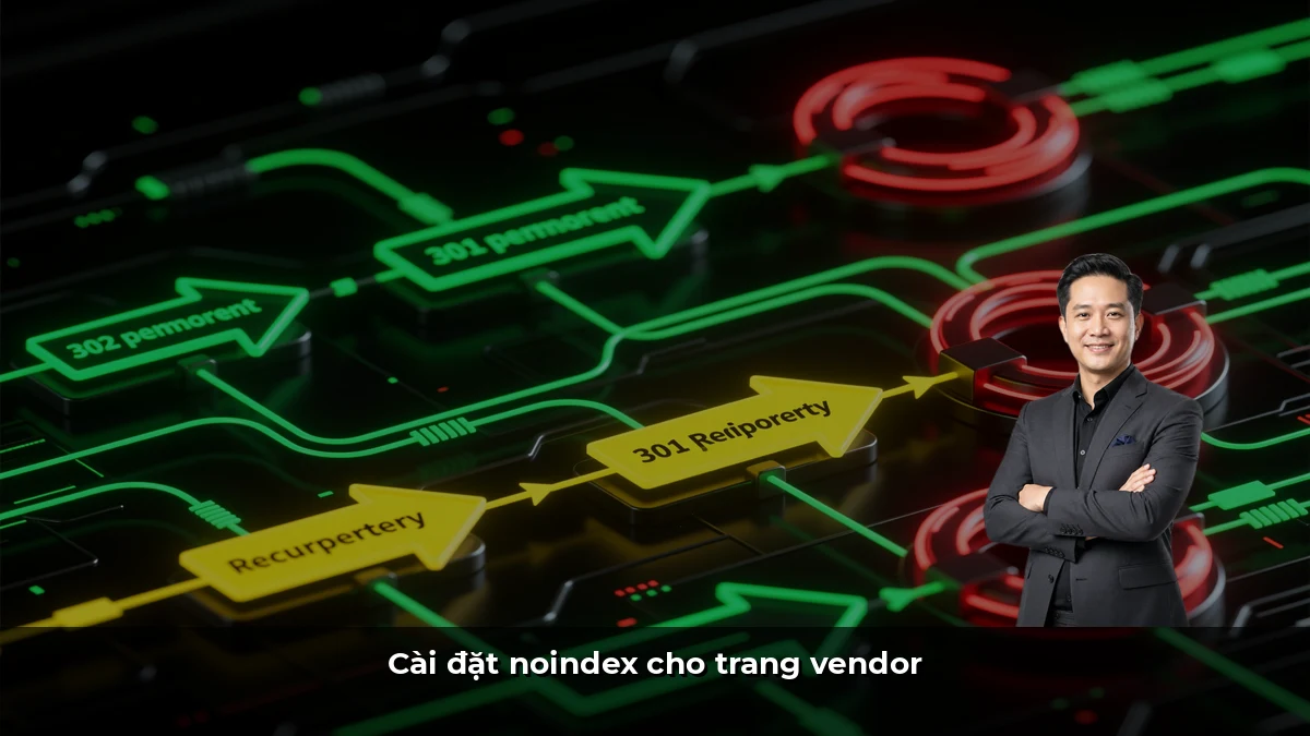 Cài đặt noindex cho trang vendor
