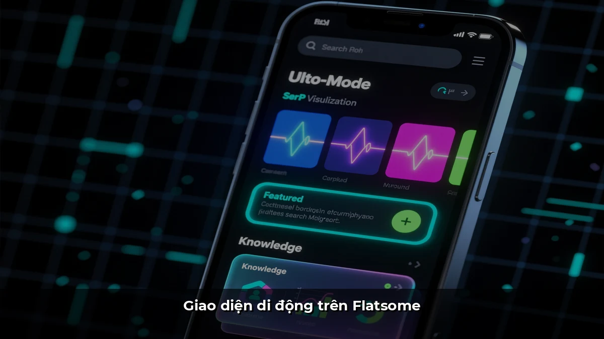 Giao diện di động trên Flatsome