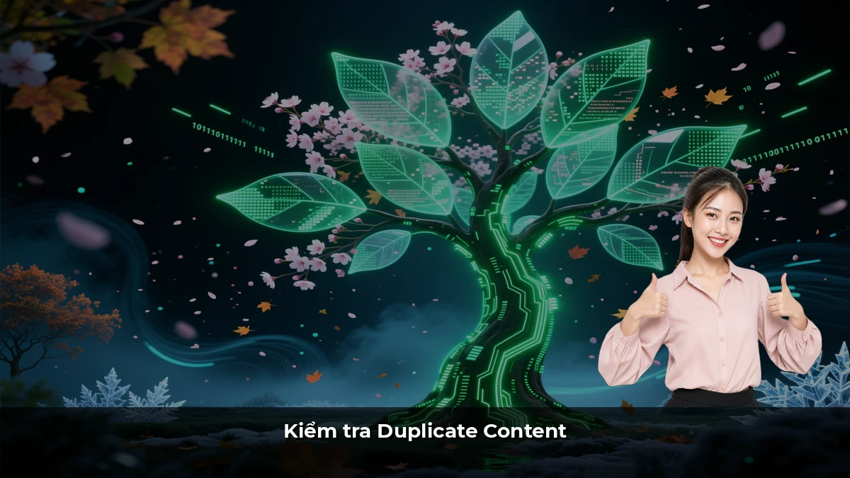 Kiểm tra Duplicate Content