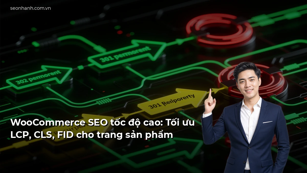 WooCommerce SEO tốc độ cao: Tối ưu LCP, CLS, FID cho trang sản phẩm
