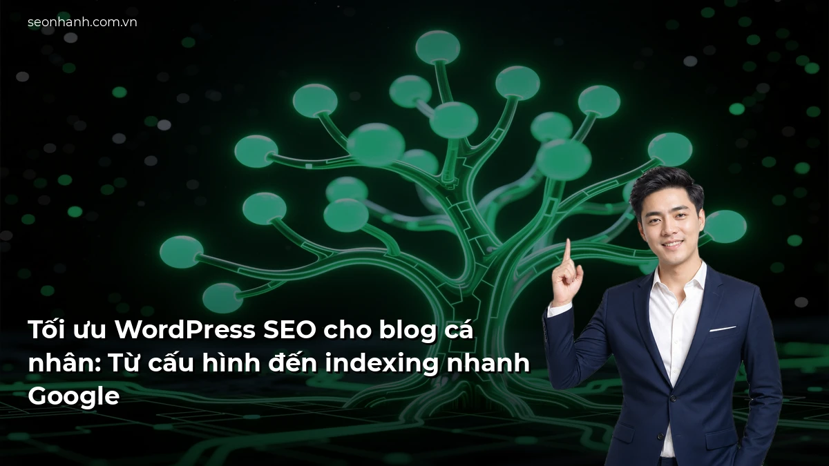 Tối ưu WordPress SEO cho blog cá nhân: Từ cấu hình đến indexing nhanh Google