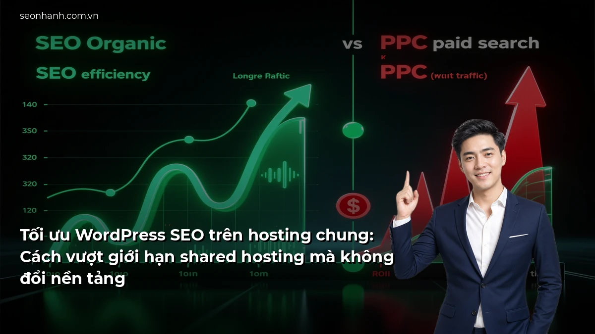 Tối ưu WordPress SEO trên hosting chung: Cách vượt giới hạn shared hosting mà không đổi nền tảng