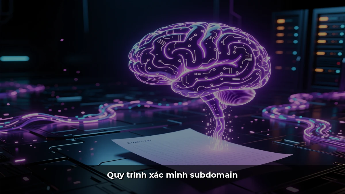 Quy trình xác minh subdomain