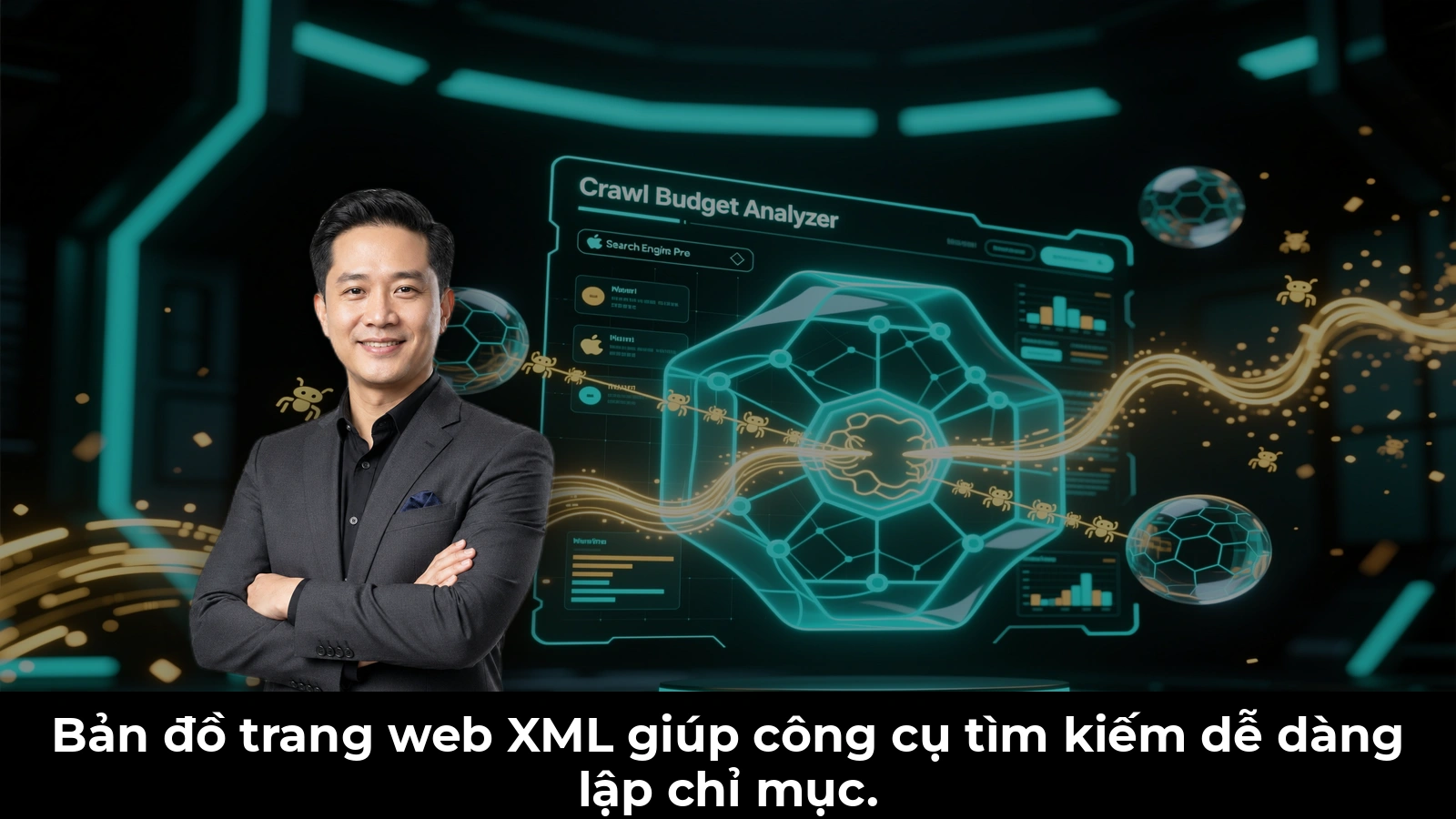 Bản đồ trang web XML giúp công cụ tìm kiếm dễ dàng lập chỉ mục.