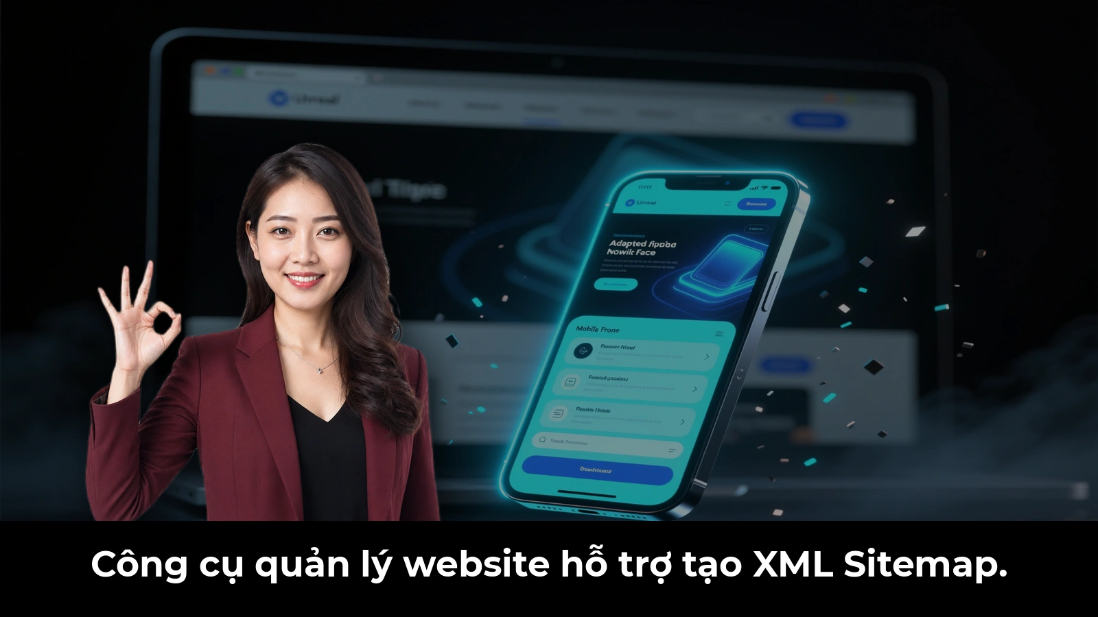 Công cụ quản lý website hỗ trợ tạo XML Sitemap.