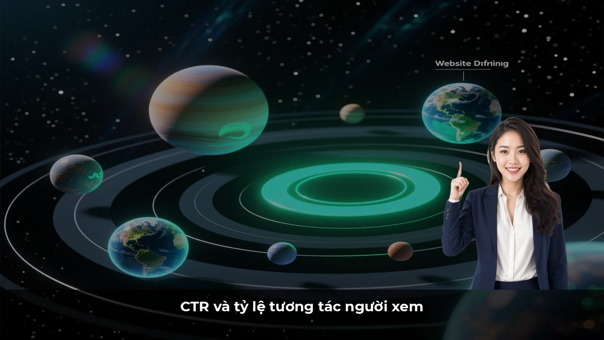 CTR và tỷ lệ tương tác người xem
