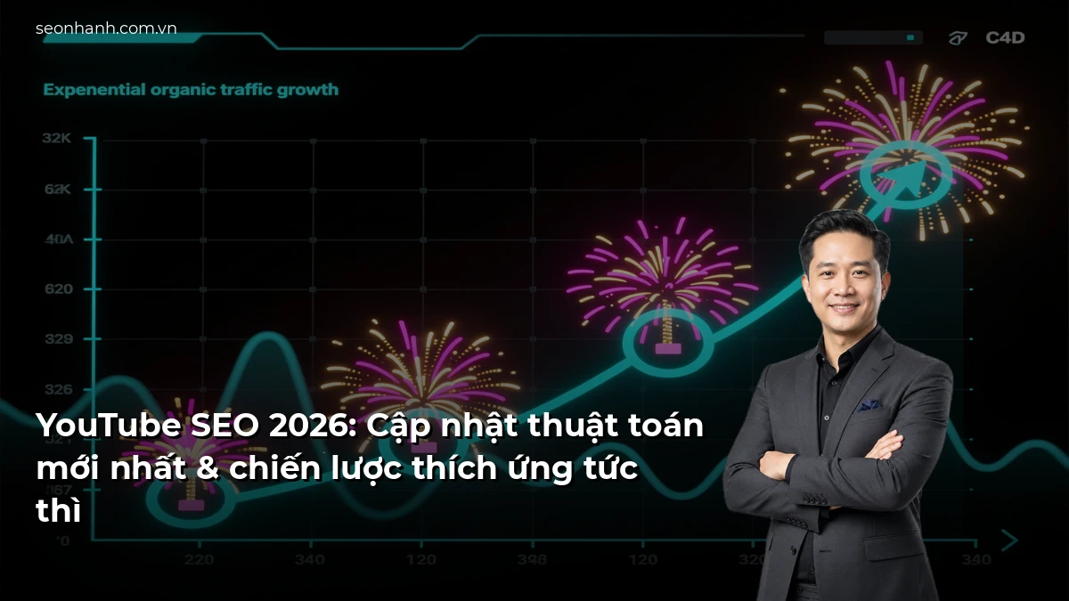 YouTube SEO 2026: Cập nhật thuật toán mới nhất & chiến lược thích ứng tức thì
