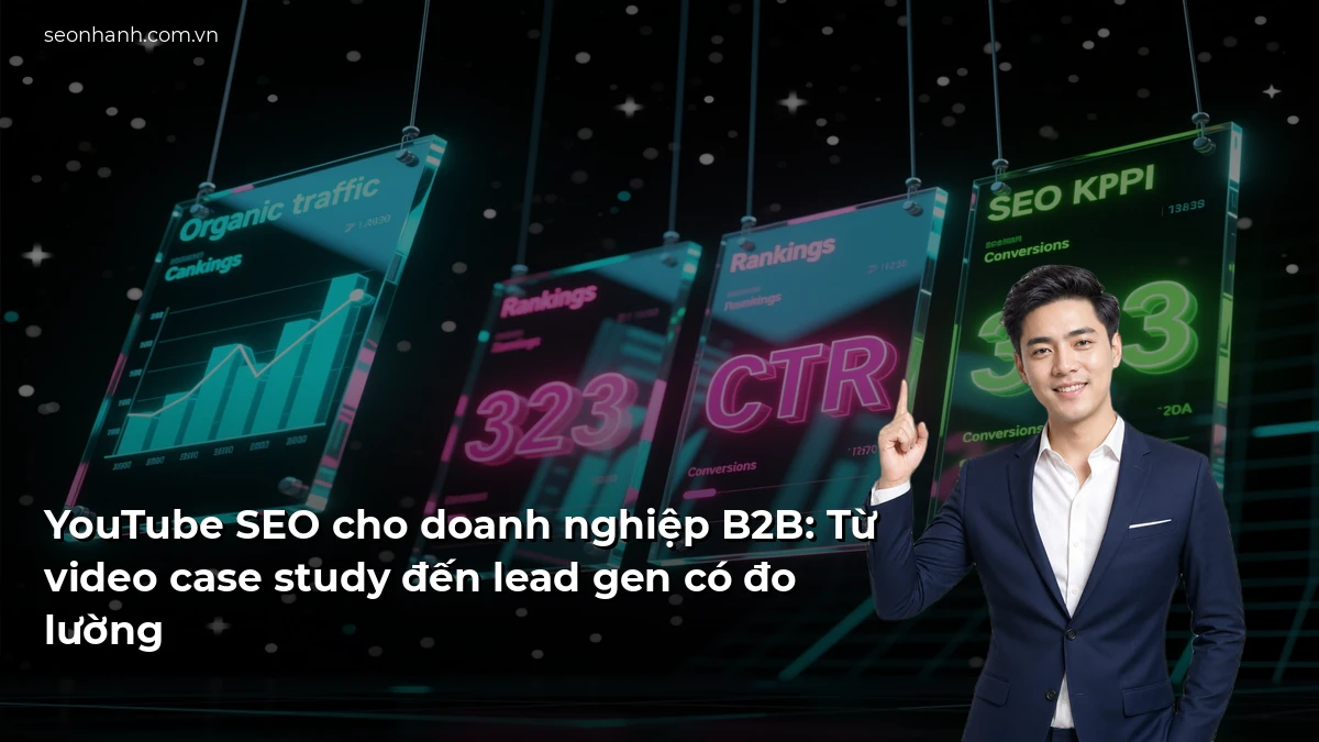 YouTube SEO cho doanh nghiệp B2B: Từ video case study đến lead gen có đo lường