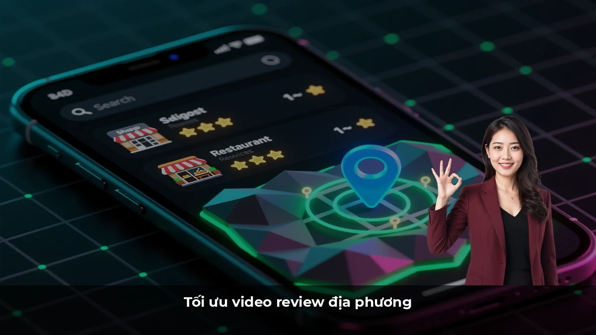 Tối ưu video review địa phương