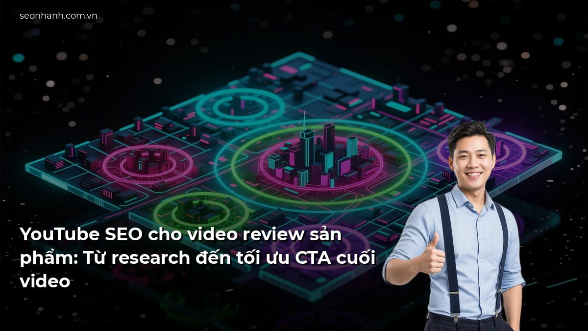 YouTube SEO cho video review sản phẩm: Từ research đến tối ưu CTA cuối video