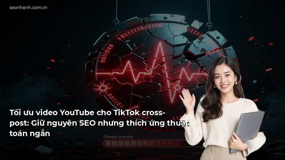 Tối ưu video YouTube cho TikTok cross-post: Giữ nguyên SEO nhưng thích ứng thuật toán ngắn